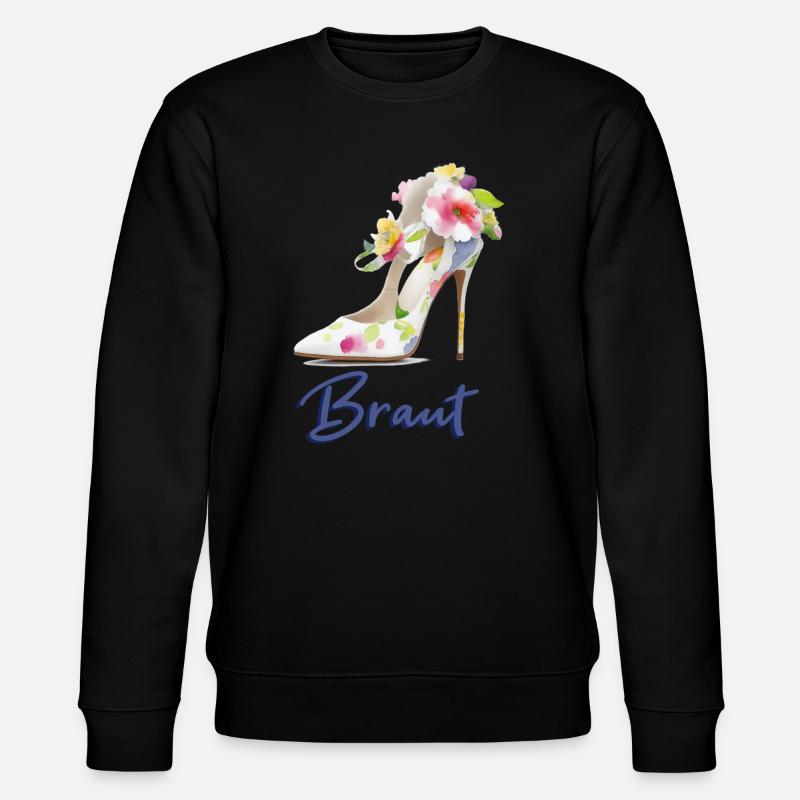 Braut - Stanley/Stella Unisex Bio-Sweatshirt CHANGER  - Schwarz