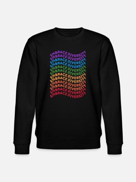 Embrasser la diversité - Sweat bio CHANGER Stanley/Stella Unisexe - noir
