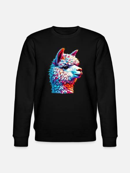 Alpaca - Stanley/Stella CHANGER Unisex Organic Sweatshirt - black