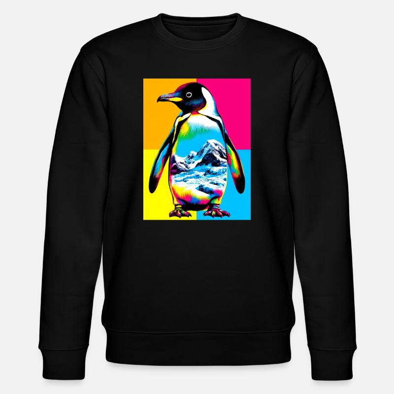 pingouin - Sweat bio CHANGER Stanley/Stella Unisexe - noir