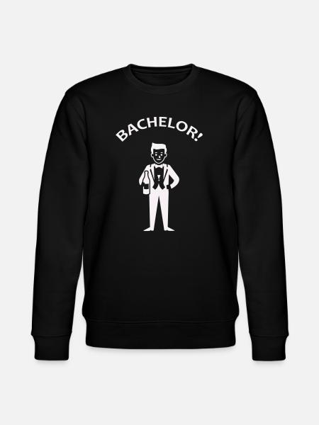 Festive bachelor party humor - Stanley/Stella CHANGER Unisex Organic Sweatshirt - black