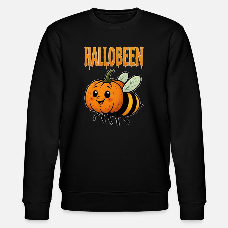 Hallobeen - la reine d’Halloween | Calembour - Sweat bio CHANGER Stanley/Stella Unisexe - noir