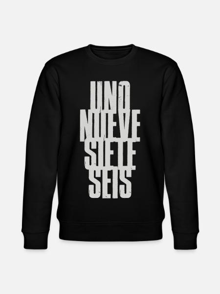 Uno Nueve Siete Seis 1976 - Stanley/Stella CHANGER Unisex Organic Sweatshirt - black