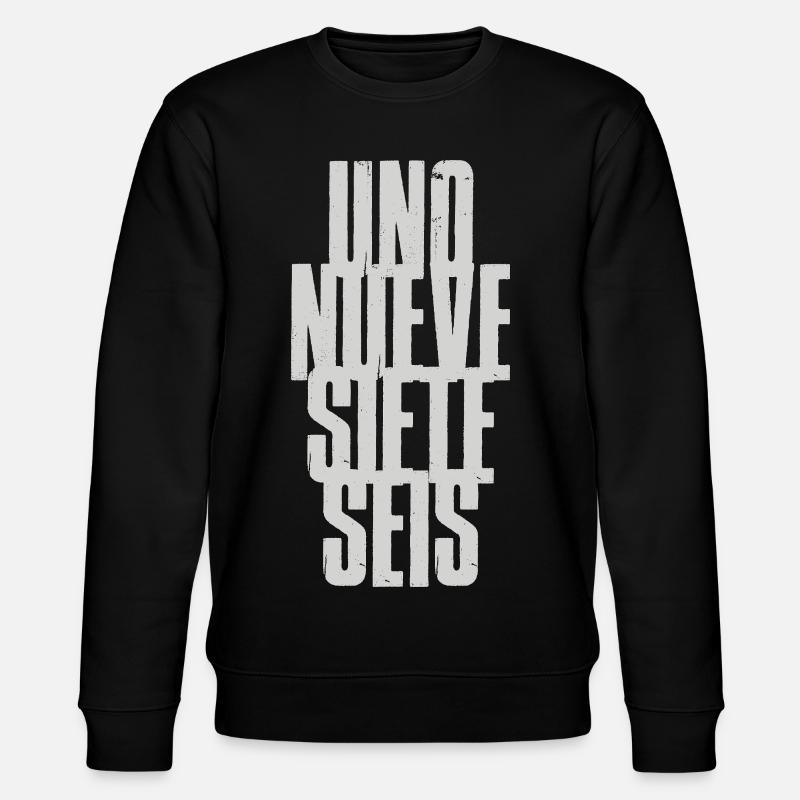 Uno Nueve Siete Seis 1976 - Sweat bio CHANGER Stanley/Stella Unisexe - noir