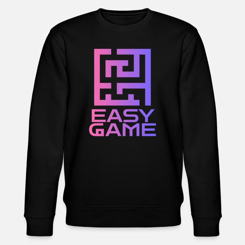 Maze Neon Easy Game Logo - Sweat bio CHANGER Stanley/Stella Unisexe - noir