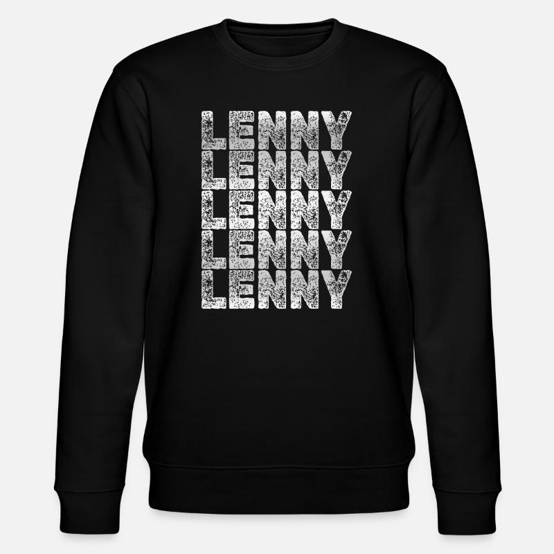 Len as a dad - Stanley/Stella CHANGER Unisex Organic Sweatshirt - black