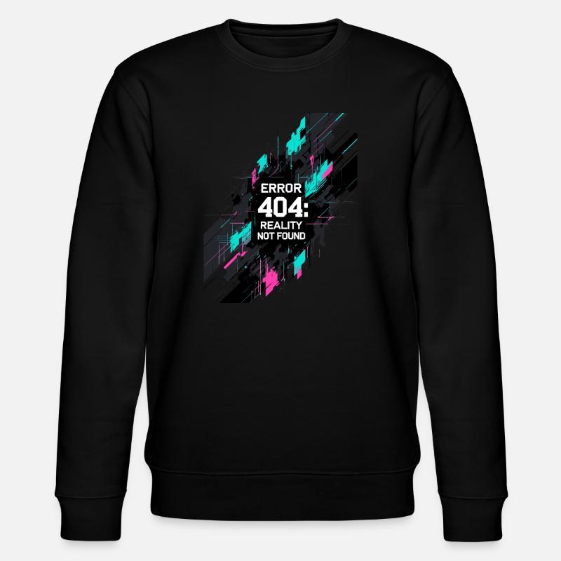 Error: Reality not found - Stanley/Stella CHANGER Unisex Organic Sweatshirt - black