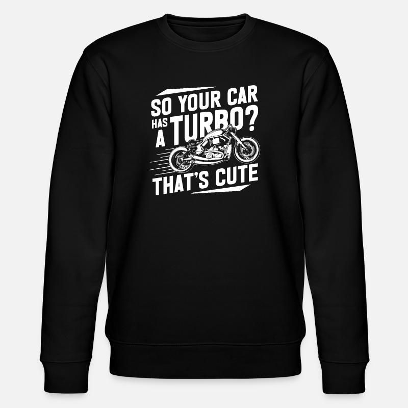 Moto de course - Sweat bio CHANGER Stanley/Stella Unisexe - noir