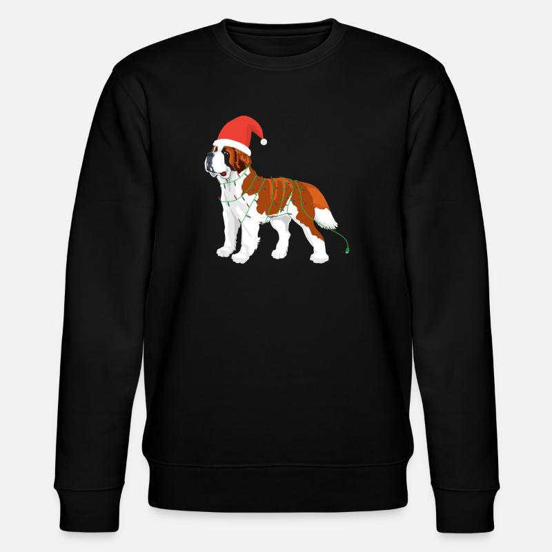 Weihnachten - Stanley/Stella Unisex Bio-Sweatshirt CHANGER  - Schwarz