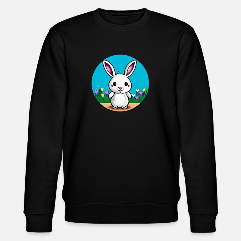 Little Easter - Stanley/Stella CHANGER Unisex Organic Sweatshirt - black