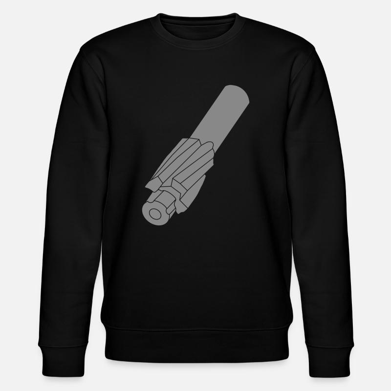 Fräse helikale - Stanley/Stella Unisex Bio-Sweatshirt CHANGER  - Schwarz
