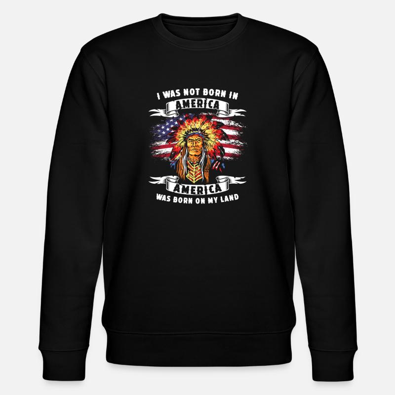 Dicton indien des États-Unis - Sweat bio CHANGER Stanley/Stella Unisexe - noir