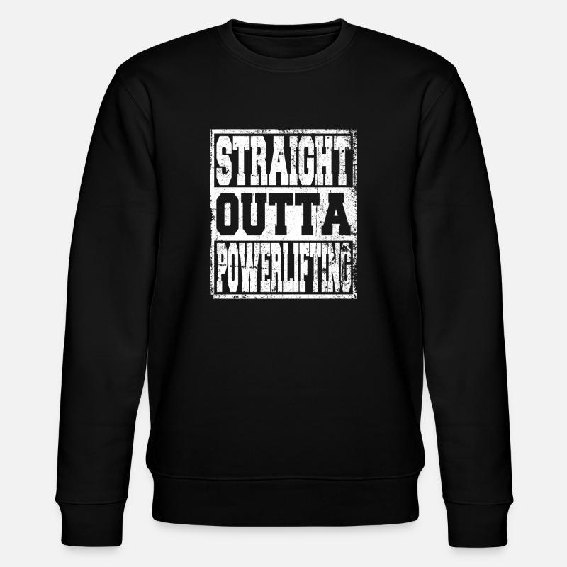 Powerlifting dit drôle - Sweat bio CHANGER Stanley/Stella Unisexe - noir