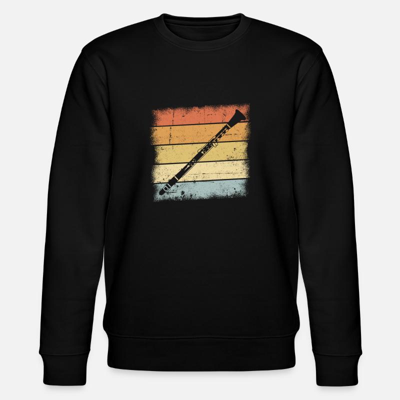 Clarinette - Sweat bio CHANGER Stanley/Stella Unisexe - noir