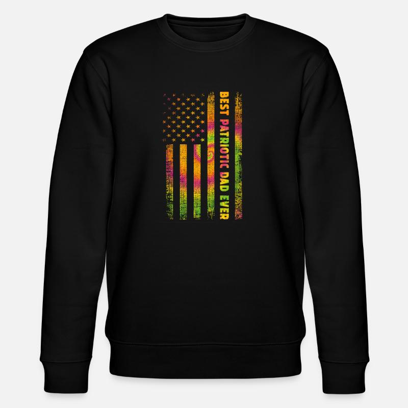 Père Patriot États-Unis - Sweat bio CHANGER Stanley/Stella Unisexe - noir