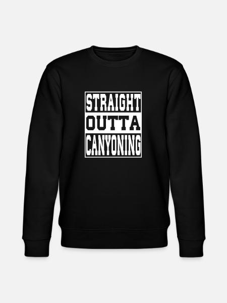 Canoe saying funny - Stanley/Stella CHANGER Unisex Organic Sweatshirt - black