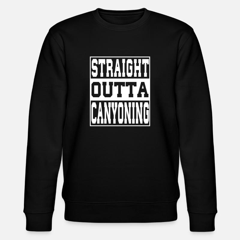 Canoë disant drôle - Sweat bio CHANGER Stanley/Stella Unisexe - noir