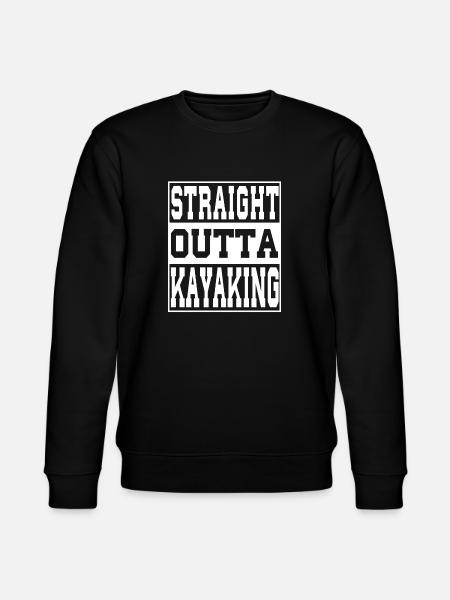 Kayak saying funny - Stanley/Stella CHANGER Unisex Organic Sweatshirt - black