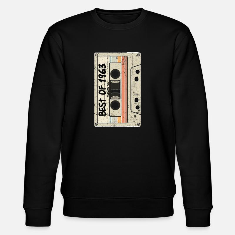 Le meilleur de 1963 - Sweat bio CHANGER Stanley/Stella Unisexe - noir