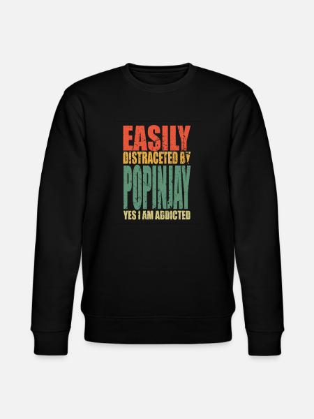Bird shooting saying funny - Stanley/Stella CHANGER Unisex Organic Sweatshirt - black