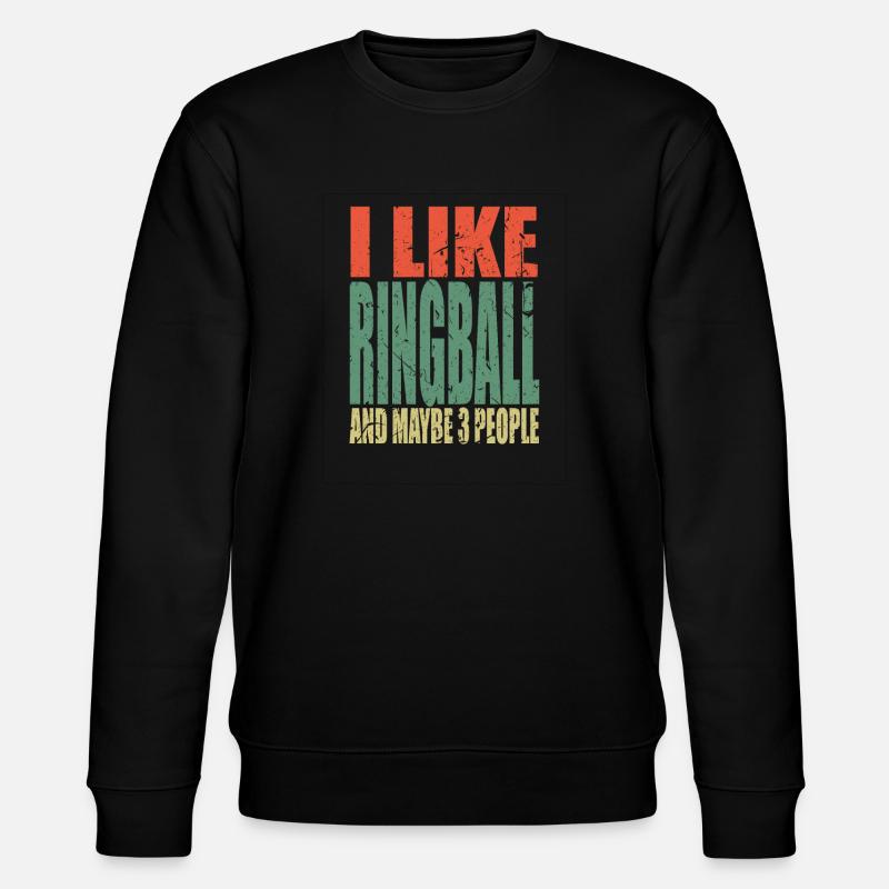 Ringball disant drôle - Sweat bio CHANGER Stanley/Stella Unisexe - noir