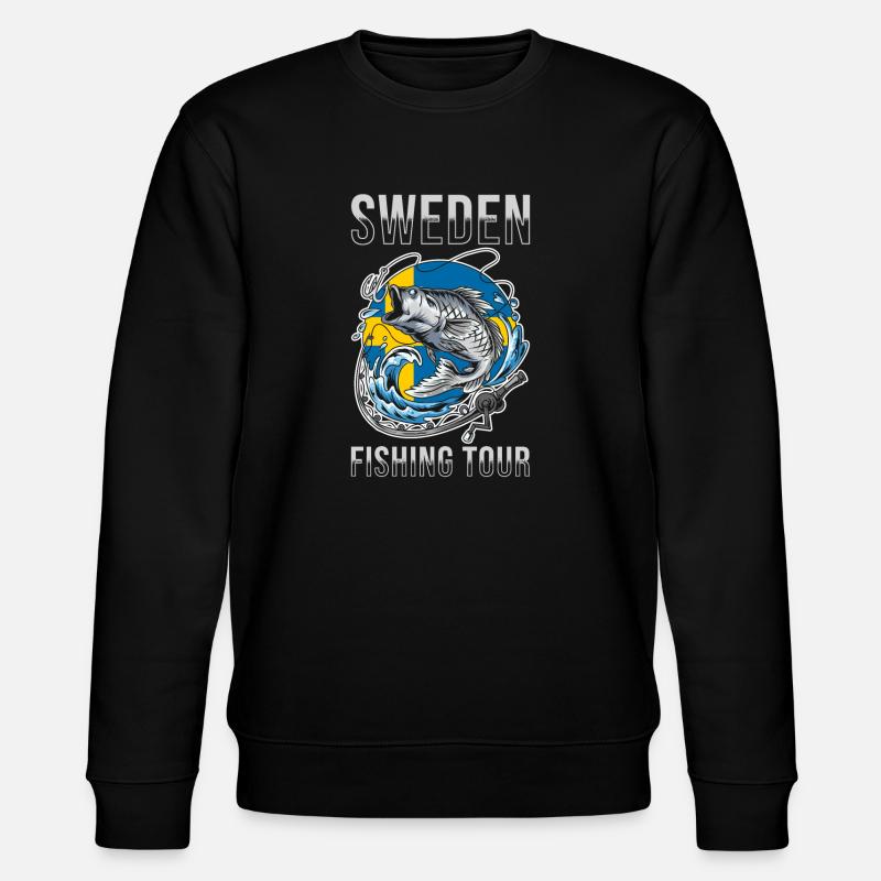Tour de pêche Suède - Sweat bio CHANGER Stanley/Stella Unisexe - noir