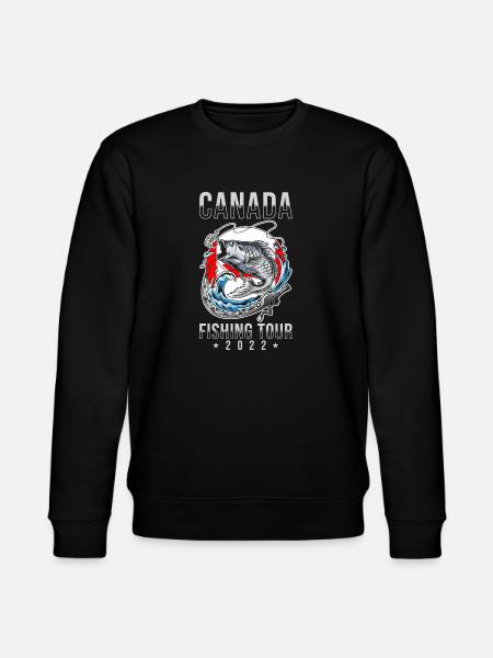 Excursion de pêche Canada 2022 - Sweat bio CHANGER Stanley/Stella Unisexe - noir