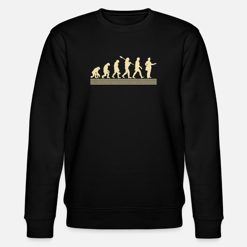 Postman-evolution - Stanley/Stella Unisex Bio-Sweatshirt CHANGER  - Schwarz