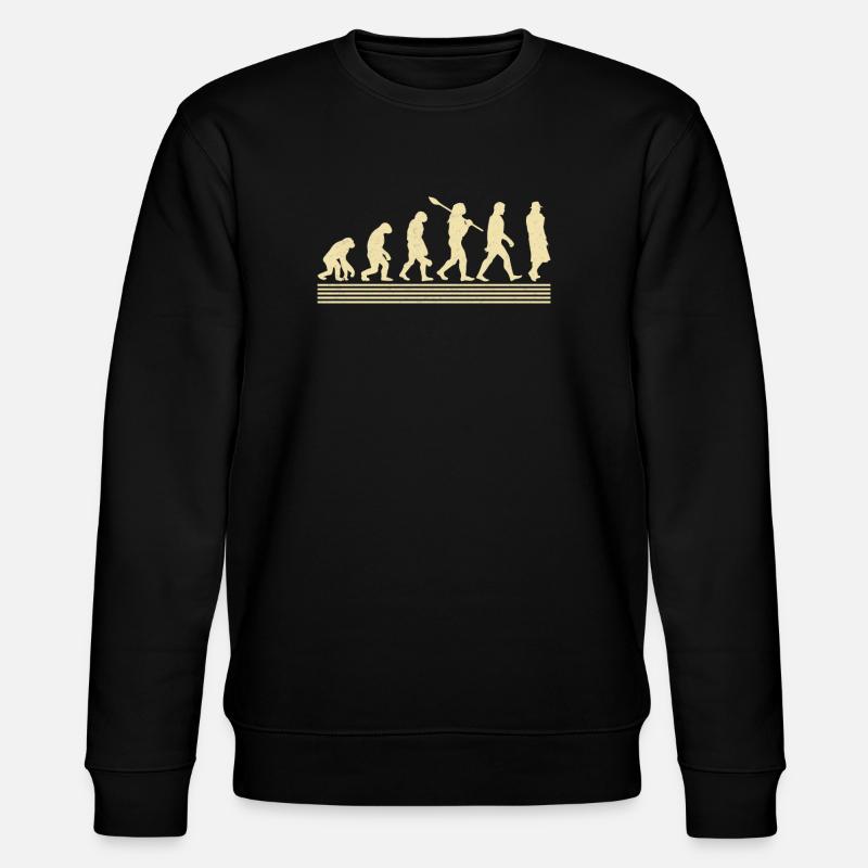 Évolution morticienne - Sweat bio CHANGER Stanley/Stella Unisexe - noir