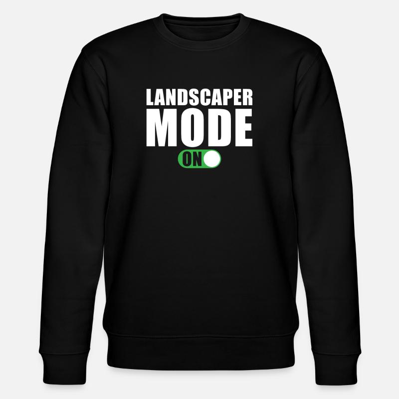 Mode Jardinier paysagiste activé - Sweat bio CHANGER Stanley/Stella Unisexe - noir