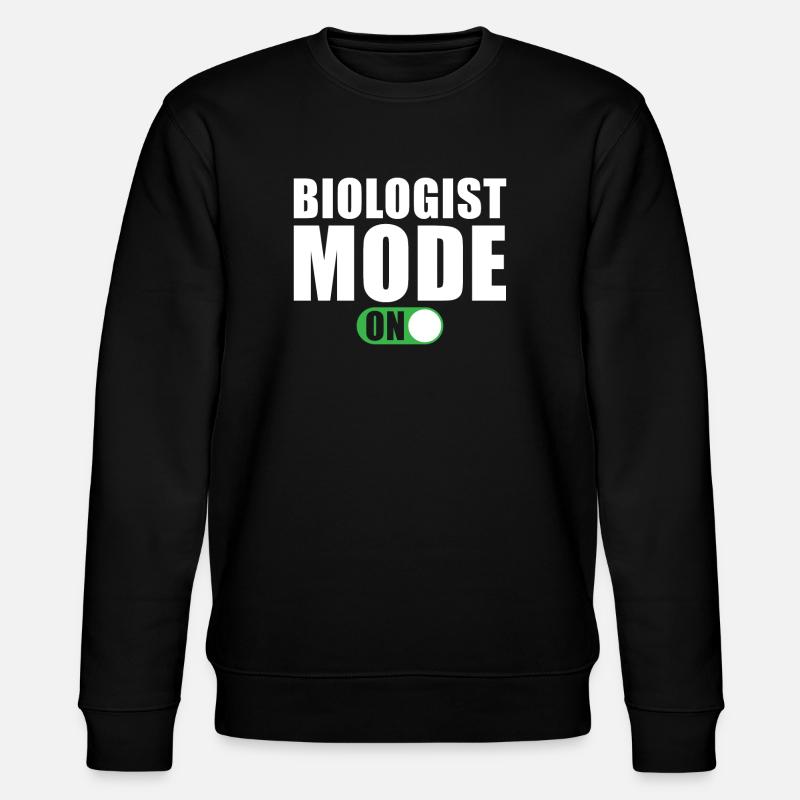 Mode biologiste An - Sweat bio CHANGER Stanley/Stella Unisexe - noir
