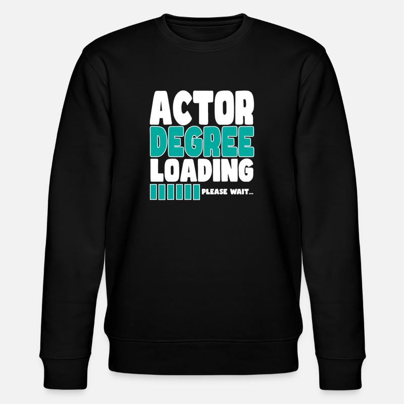 Actor invites training - Stanley/Stella CHANGER Unisex Organic Sweatshirt - black