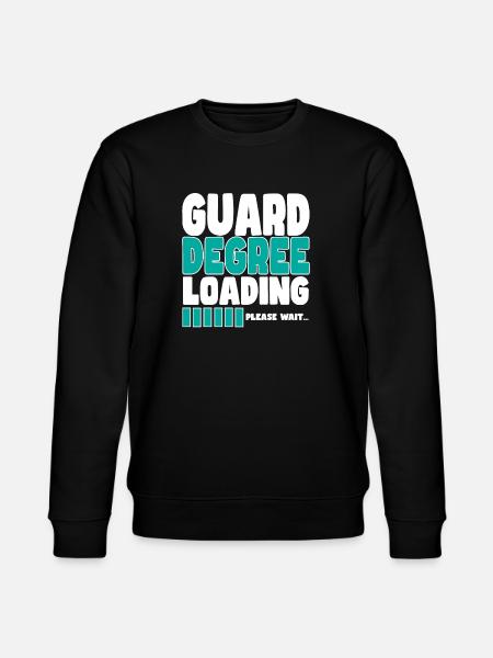 Security guard invites training - Stanley/Stella CHANGER Unisex Organic Sweatshirt - black
