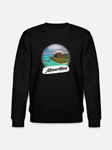 Mauritius Souvenir - Stanley/Stella CHANGER Unisex Organic Sweatshirt - black