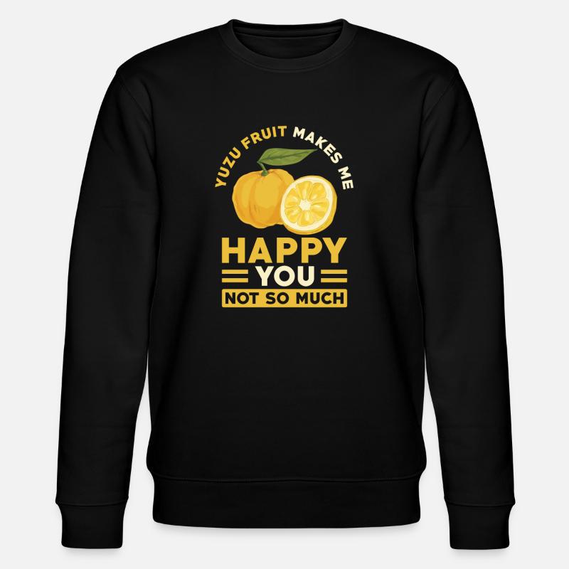 Yuzu Fruit Dicton - Sweat bio CHANGER Stanley/Stella Unisexe - noir