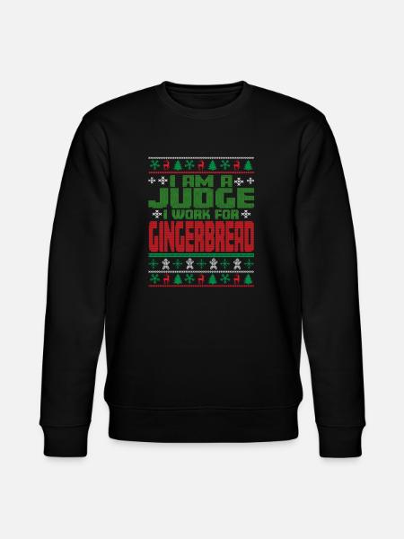 Richter Weihnachten Spruch - Stanley/Stella Unisex Bio-Sweatshirt CHANGER - Schwarz