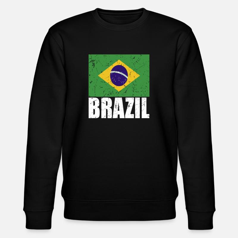 Drapeau du Brésil - Sweat bio CHANGER Stanley/Stella Unisexe - noir