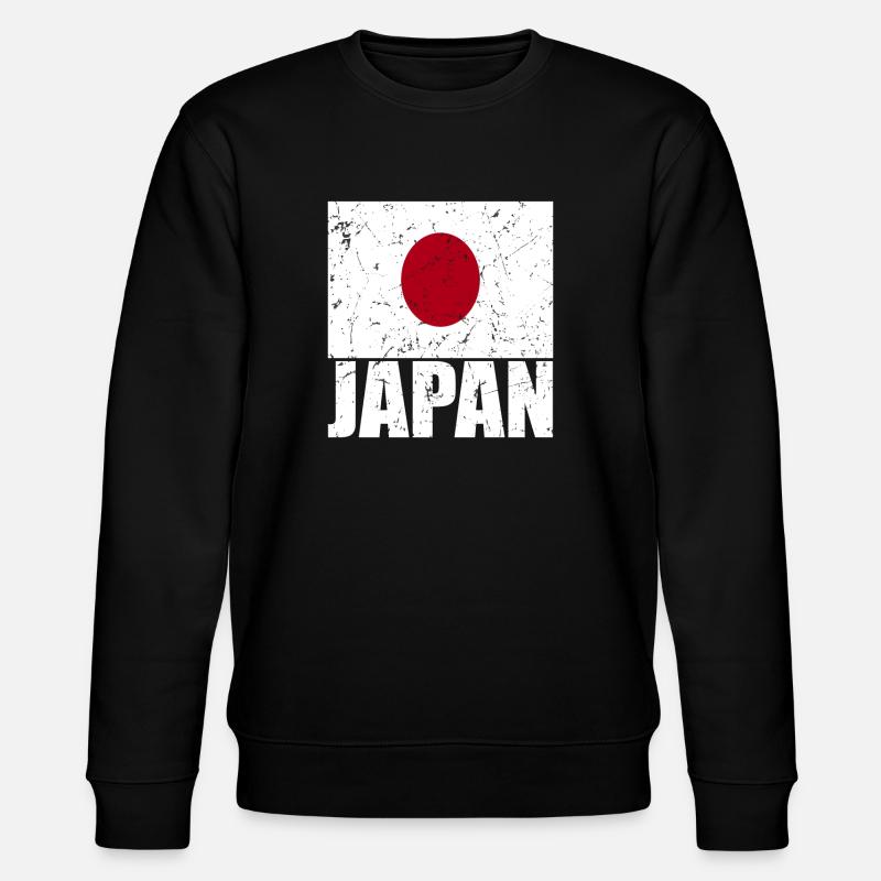 Drapeau du Japon - Sweat bio CHANGER Stanley/Stella Unisexe - noir