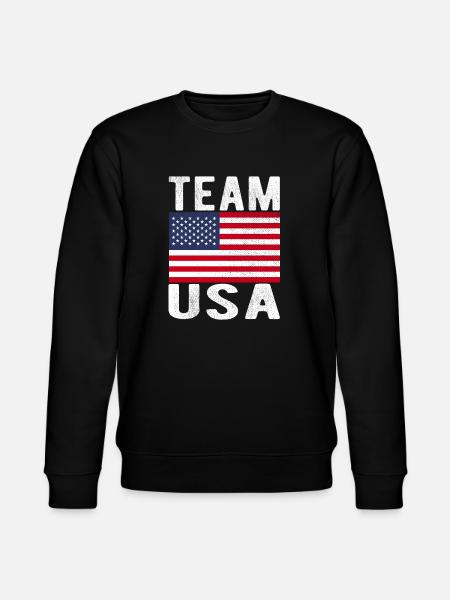 Deer Flag - Stanley/Stella CHANGER Unisex Organic Sweatshirt - black
