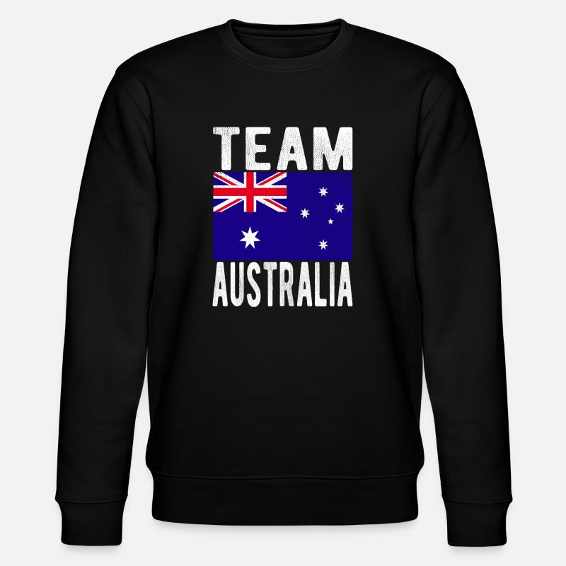 Drapeau de l’Australie - Sweat bio CHANGER Stanley/Stella Unisexe - noir