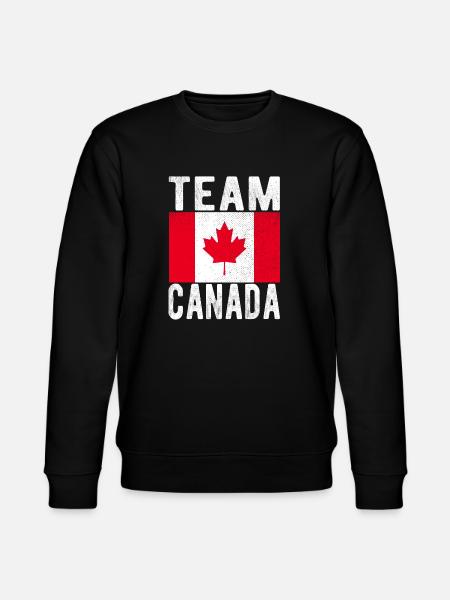 Drapeau du Canada - Sweat bio CHANGER Stanley/Stella Unisexe - noir