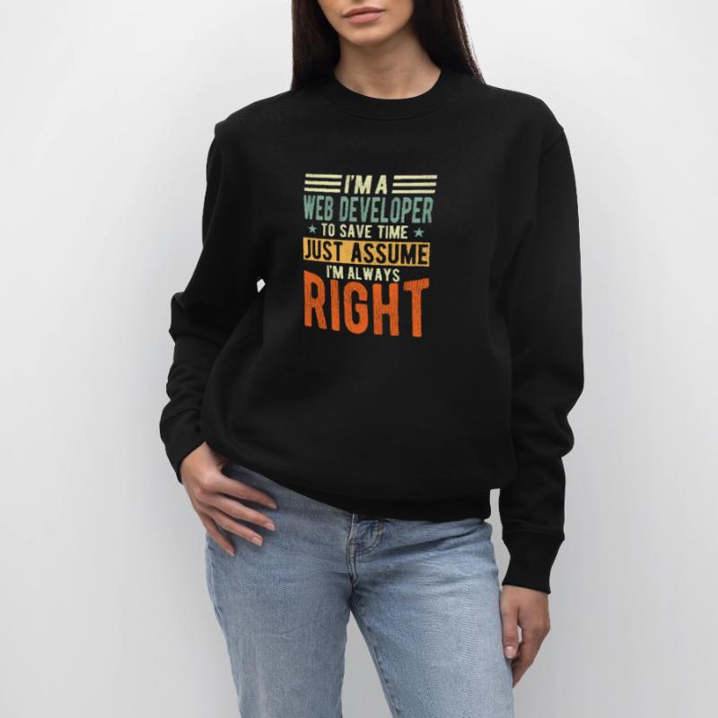 Web Developer Stanley/Stella CHANGER Unisex Organic Sweatshirt
