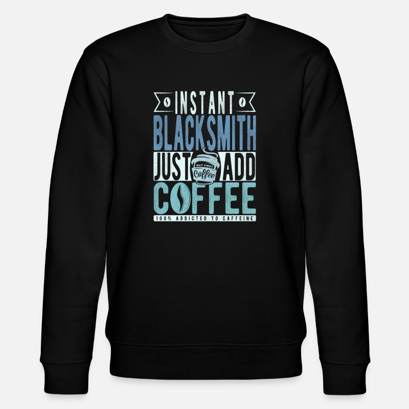 Dicton de café Buchalter - Sweat bio CHANGER Stanley/Stella Unisexe - noir