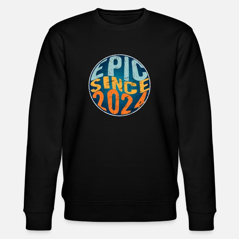 Epic since 2024 - Stanley/Stella CHANGER Unisex Organic Sweatshirt - black
