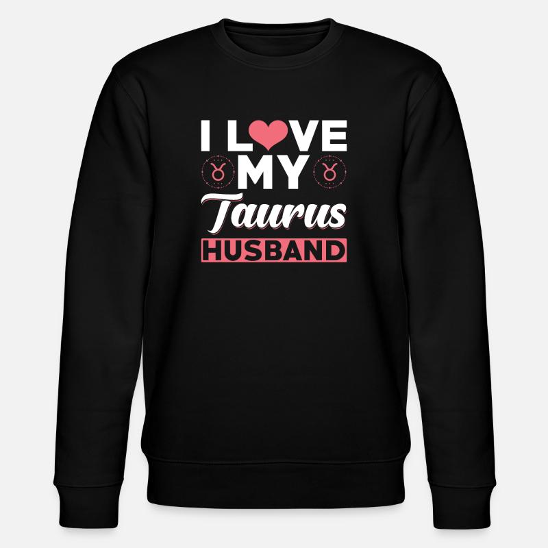 J’aime mon mari taureau - Sweat bio CHANGER Stanley/Stella Unisexe - noir
