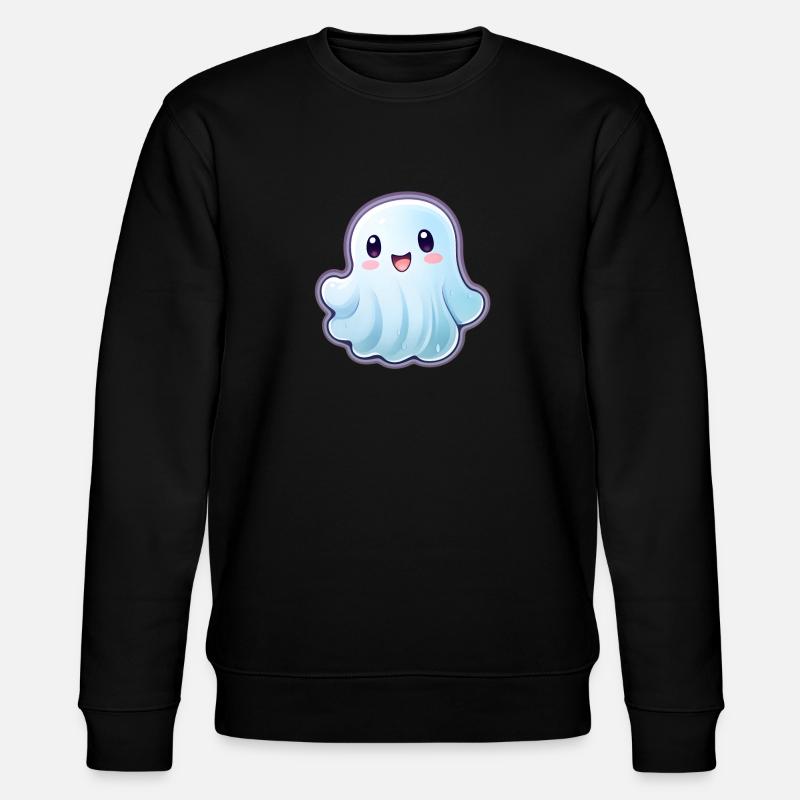 Kawaii Ghost Halloween - Sweat bio CHANGER Stanley/Stella Unisexe - noir
