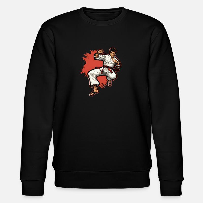 Karaté Combattant - Sweat bio CHANGER Stanley/Stella Unisexe - noir