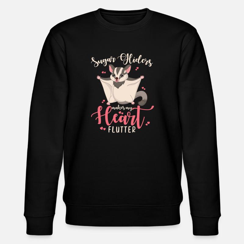 Sugar Glider Dicton - Sweat bio CHANGER Stanley/Stella Unisexe - noir