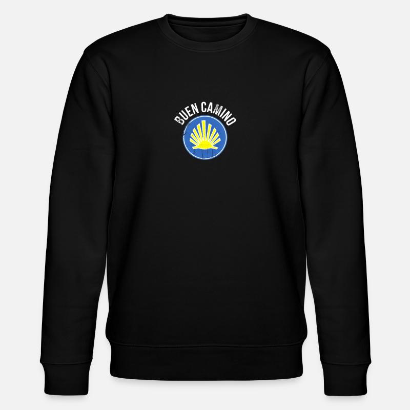 Chemin de Saint-Jacques Palourde - Sweat bio CHANGER Stanley/Stella Unisexe - noir