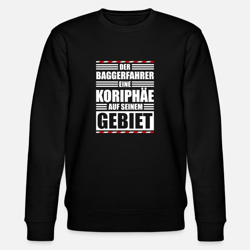 Chantier de dragage - Sweat bio CHANGER Stanley/Stella Unisexe - noir